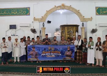 Di fokuskan di Masjid Ghuzail Al Ajmal Barokah Jalan Nusantara kelurahan Timbangan. Kegiatan dimulai pukul 11.30 WIB dengan pengamanan dari personel Polwan Polres Ogan Ilir.