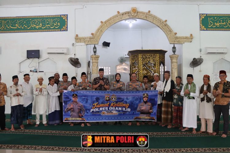 Di fokuskan di Masjid Ghuzail Al Ajmal Barokah Jalan Nusantara kelurahan Timbangan. Kegiatan dimulai pukul 11.30 WIB dengan pengamanan dari personel Polwan Polres Ogan Ilir.