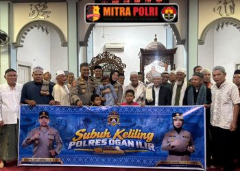 Kegiatan dilaksanakan pukul 04.15 WIB bertempat di Masjid Al Hijrah, Kelurahan Timbangan, Kecamatan Indralaya Utara. Kegiatan dipimpin langsung Kapolres Ogan Ilir AKBP Rizka Aprianti, S.H., S.I.K., M.H.