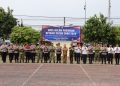 Apel gelar pasukan dipimpin langsung oleh Kapolres Dairi, AKBP Otniel Siahaan, S.I.K., M.I.K., dengan Perwira Apel Kasat Lantas Polres Dairi IPTU Rotua Sipayung, S.H., serta Komandan Apel KBO Sat Lantas Polres Dairi IPDA Sihar Sitompul.