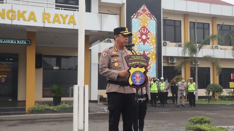 Kapolresta Palangka Raya Kombes Pol Andiyatna, S.I.K., M.H.