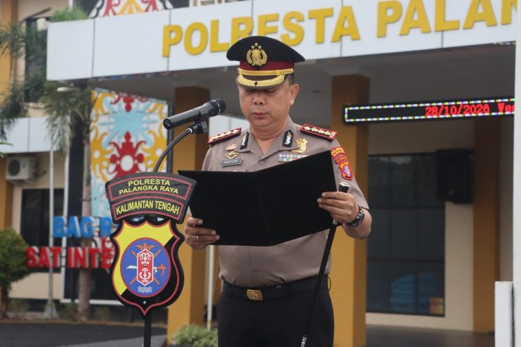 Kapolresta Palangka Raya Kombes Pol Andiyatna, S.I.K., M.H.