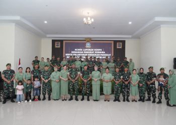 Korem 022/Pantai Timur menggelar acara Laporan Korps Kenaikan Pangkat Perwira serta Pelantikan Kenaikan Pangkat Bintara dan Tamtama periode 1 Oktober 2026.