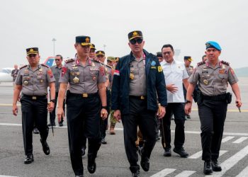 Kapolri Jenderal Polisi Dr. (H.C.) Suyudi Ario Seto mengapresiasi sinergi pemerintah daerah dan jajaran kepolisian di Sumatera Utara dalam menghadapi ancaman narkotika