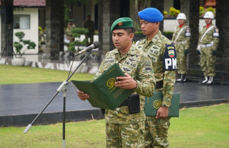 Korem 022/Pantai Timur menggelar upacara peringatan Hari Sumpah Pemuda (HSP) ke-98 Tahun 2026,