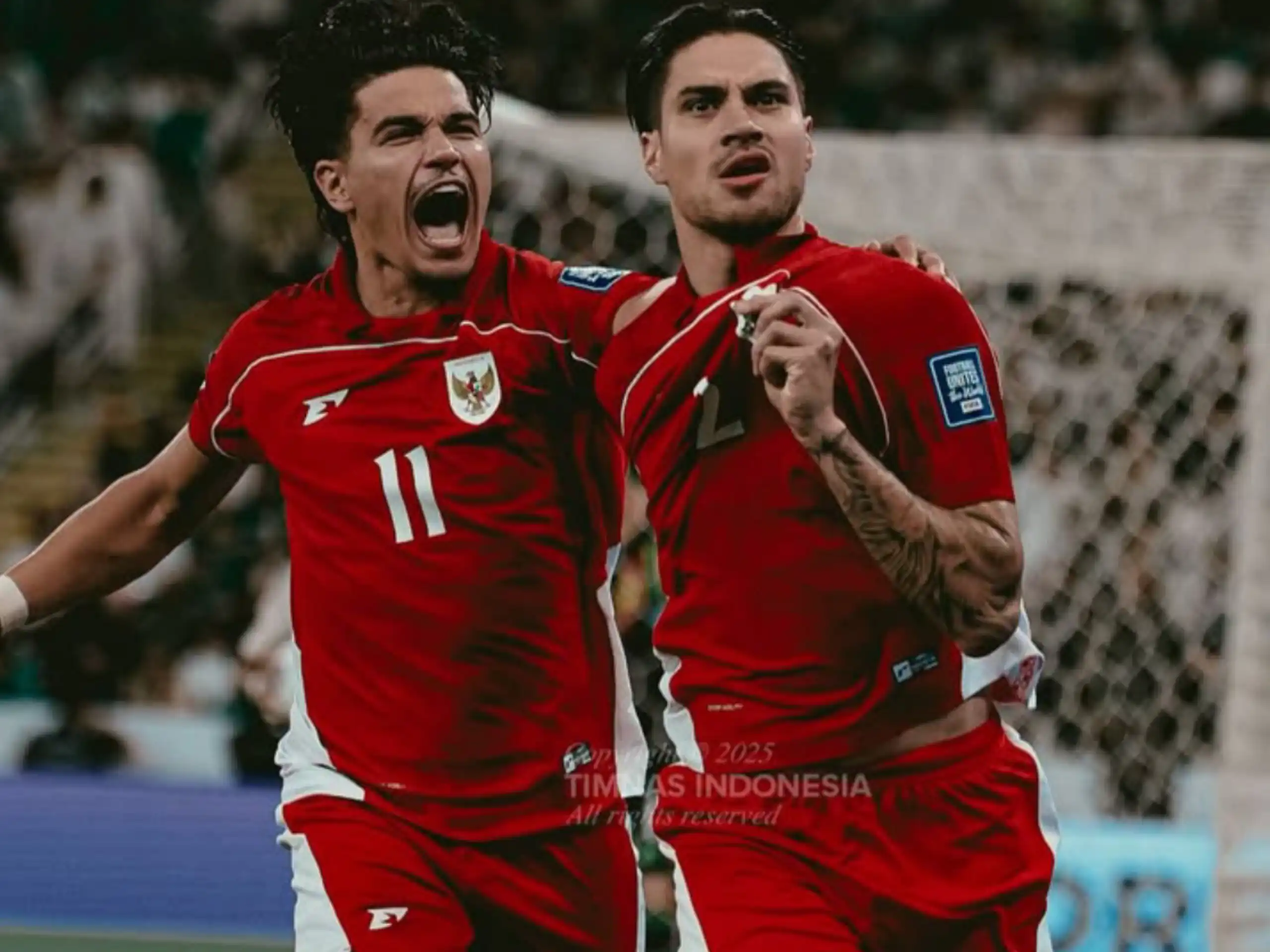 Dua Penalti, Dua Gol Kevin Diks, Indonesia Kalah Tipis 2-3 dari Arab Saudi