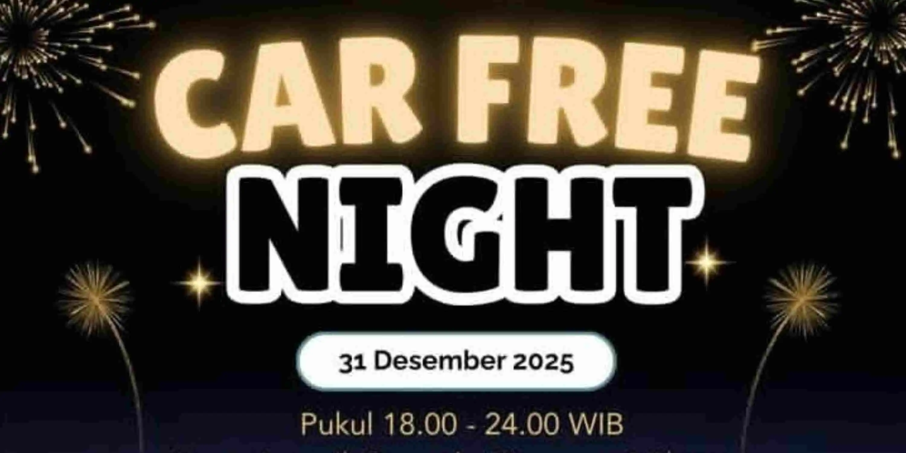 Malam Tahun Baru di Solo 2025: 10 Titik Car Free Night, Hiburan Meriah, dan Rekayasa Lalu Lintas
