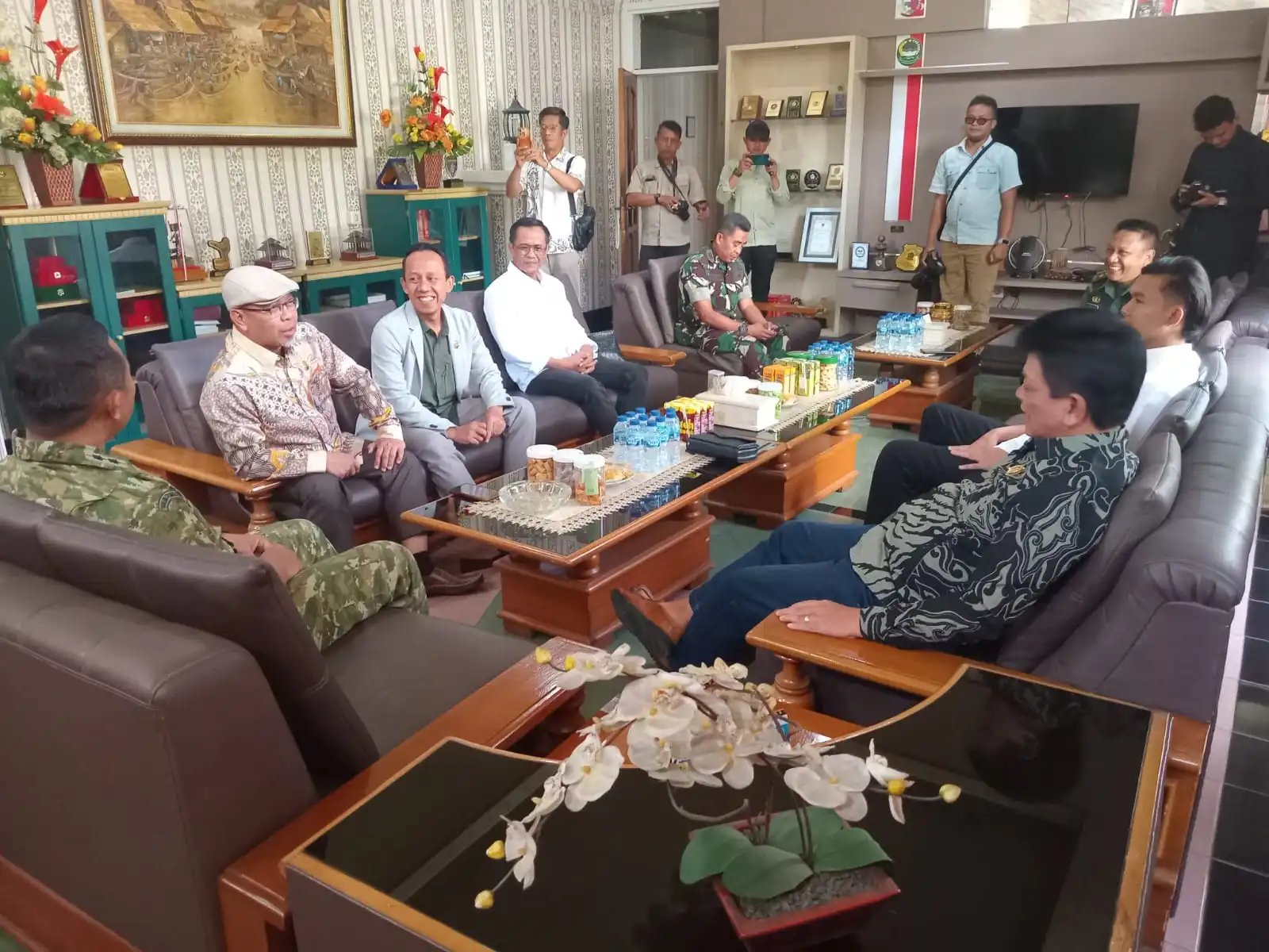 DPRD Bandung Barat Perkuat Koordinasi dengan Kodim 0609 Cimahi