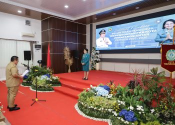 Wali Kota Pematangsiantar Wesly Silalahi Mengukuhkan Ketua TP PKK Ny Liswati Wesly Silalahi 