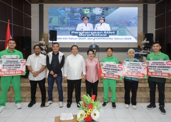 Wali Kota Pematangsiantar Wesly Silalahi Apresiasi Atlet Berprestasi di PON XXI Aceh-Sumut Tahun 2024 dan Popprovsu