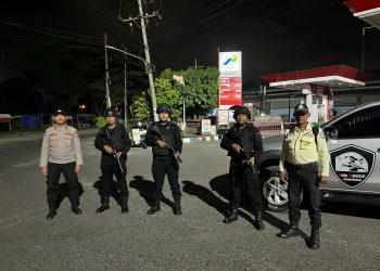 70 Personil Brimob Polda Sumut Patroli Siaga di Belawan, Pastikan Tak Ada Ruang untuk Tawuran