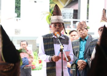 Bupati Simalungun Anton Achmad Saragih Hadiri Peresmian Monumen Raja Sang Naualuh Damanik
