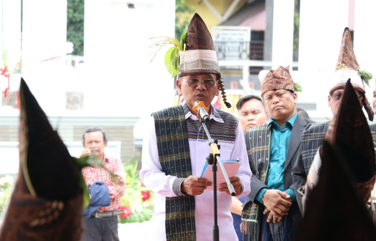 Bupati Simalungun Anton Achmad Saragih Hadiri Peresmian Monumen Raja Sang Naualuh Damanik