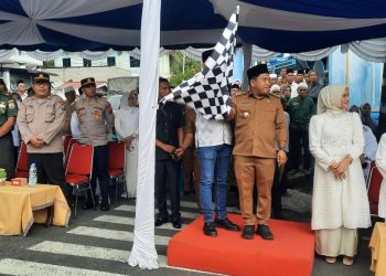 Walikota Sibolga Resmi Lepas Pawai Ta'aruf MTQ Ke 52 Sibolga