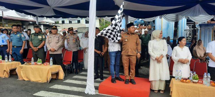 Walikota Sibolga Resmi Lepas Pawai Ta'aruf MTQ Ke 52 Sibolga