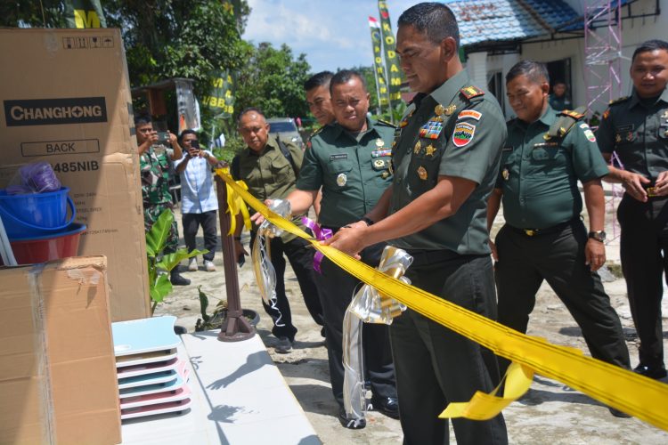 Danrem 022/PT Resmikan Ruang Belajar Dan Fasilitas Rehabilitasi Di Panti Asuhan Thabita Care