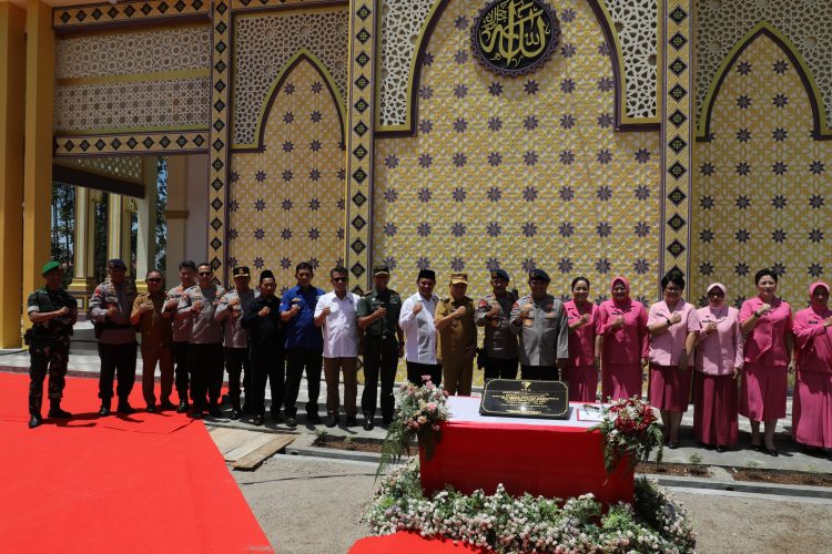 Kapolda Sumut Resmikan Masjid Hubbul Waton di Batalyon C Pelopor Brimob