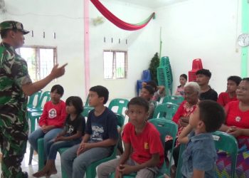 Korem 022/Pantai Timur Berbagi Pengetahuan dan Sosialisasi Tentang Perlindungan Diri dan Bahaya Narkoba