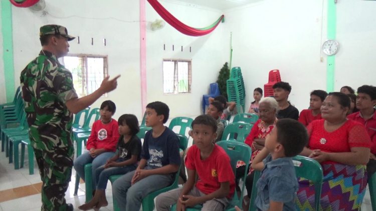 Korem 022/Pantai Timur Berbagi Pengetahuan dan Sosialisasi Tentang Perlindungan Diri dan Bahaya Narkoba