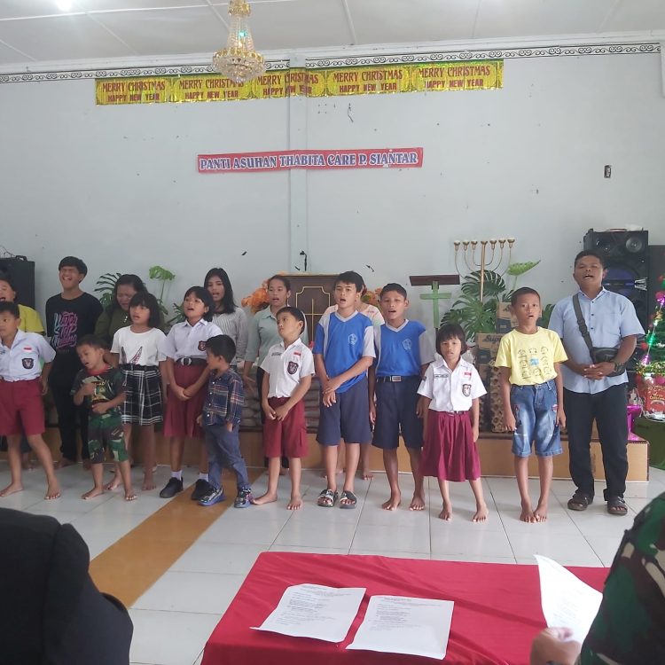 Kasiter Korem 022/PT Tinjau Lokasi Panti Asuhan Thabita Care Dalam Rangka Lomba Karya Bakti TK Korem Tahun 2025
