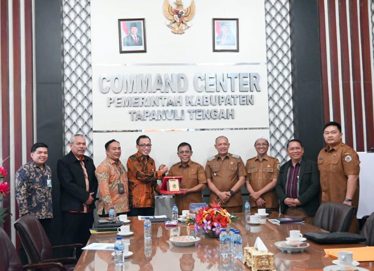 Bupati Tapanuli Tengah Terima Audensi Kepala Kanwil BPJS Wilayah Sumatera Utara I