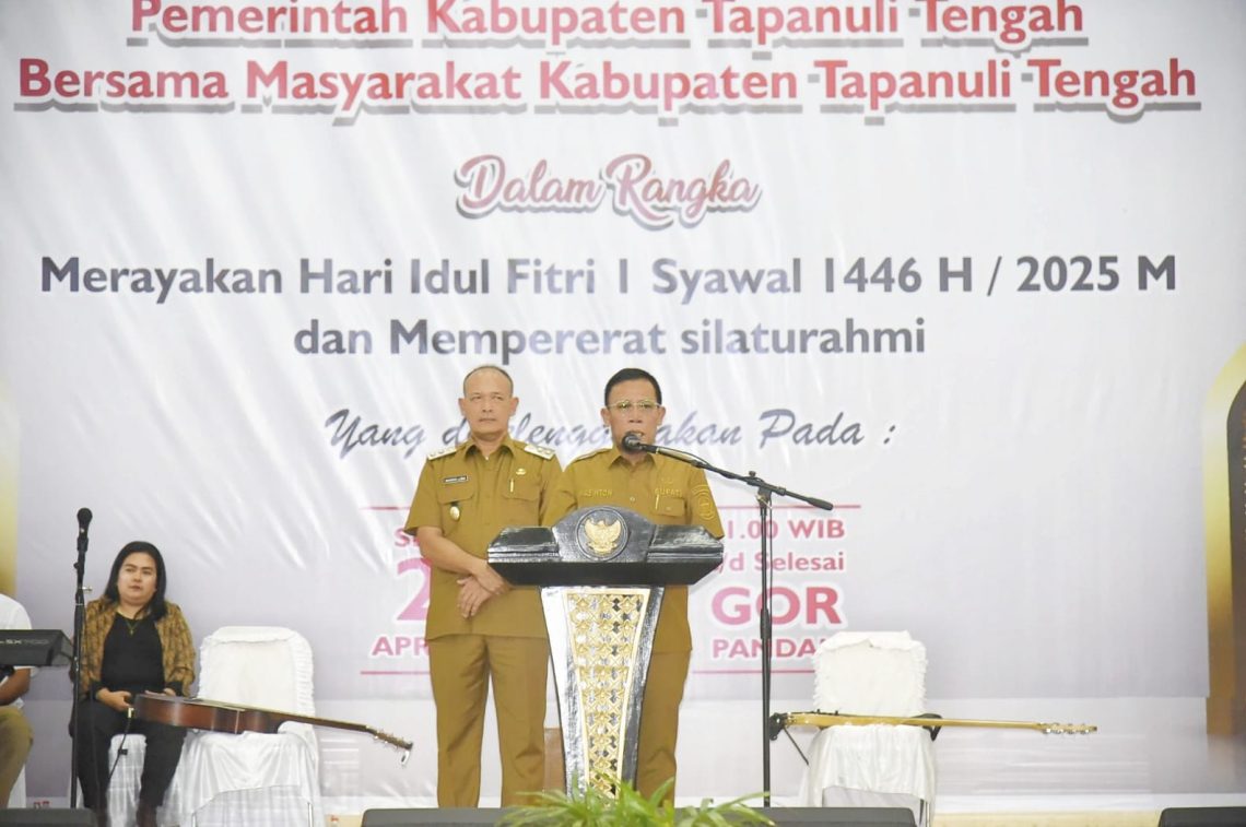 Bupati Dan Wabup Tapanuli Tengah Gelar Halal Bi Halal Hari Raya Idul Fitri 1446 H/2025 Bersama Masyarakat Bupati Dan Wabup Tapanuli Tengah Gelar Halal Bi Halal Hari Raya Idul Fitri 1446 H/2025 Bersama Masyarakat