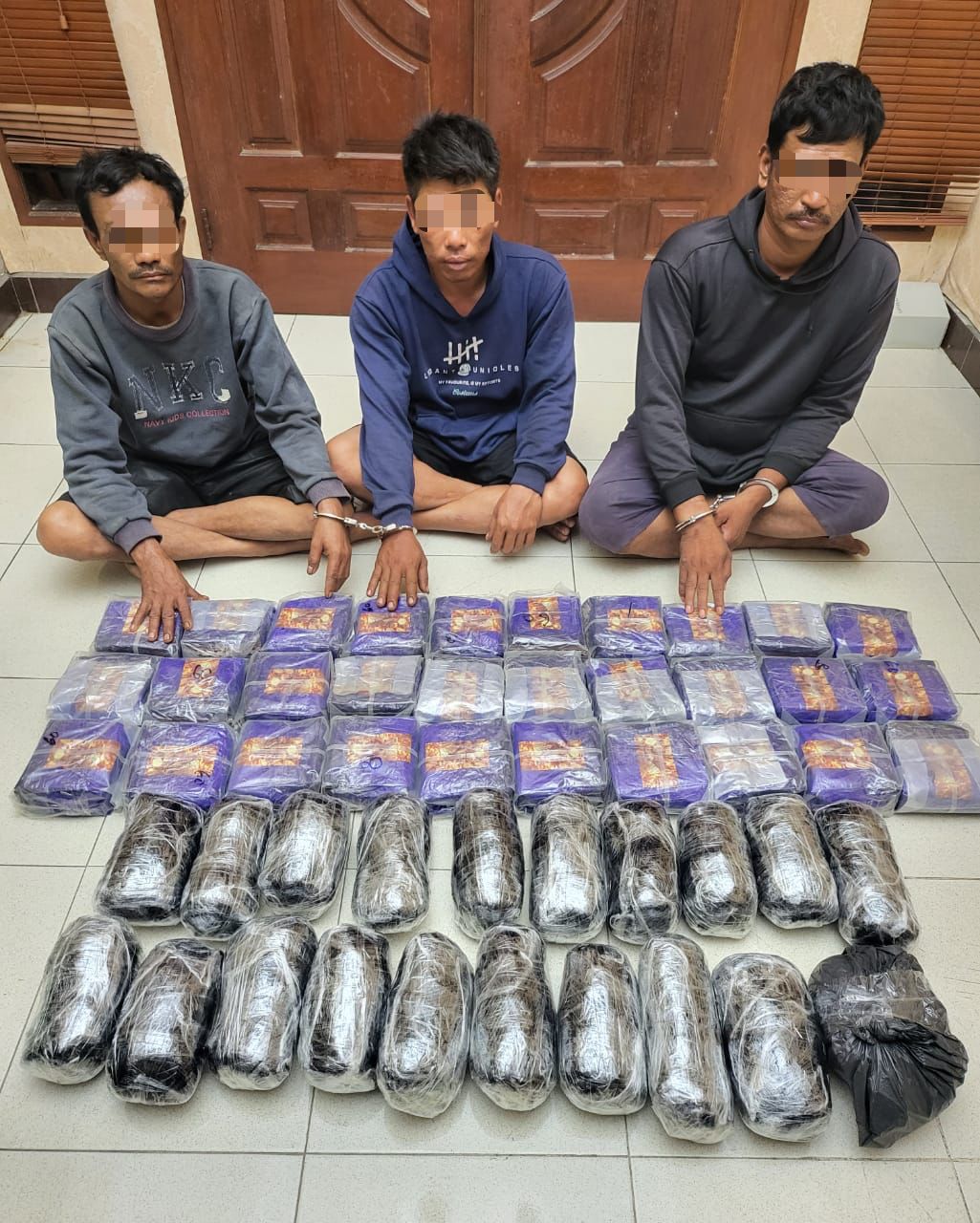 Polda Sumut Gagalkan Penyelundupan 30 Kg Sabu dan Narkotika Jenis Liquid Vape di Perairan Labuhanbatu Utara