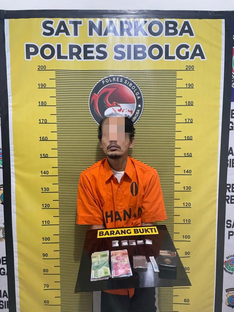 Lagi, Tim Opsnal Sat Resnarkoba Polres Sibolga Berhasil Ringkus Residivis Narkoba