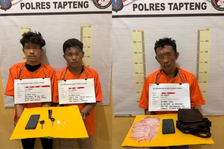 Atas Laporan Masyarakat Pengedar Sabu Ditangkap Polres Tapteng Di Dua Tempat