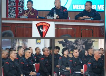 Dansat Brimob Polda Sumut Pimpin Kegiatan Hipnoterapi, Tingkatkan Fokus dan Mental Personel 