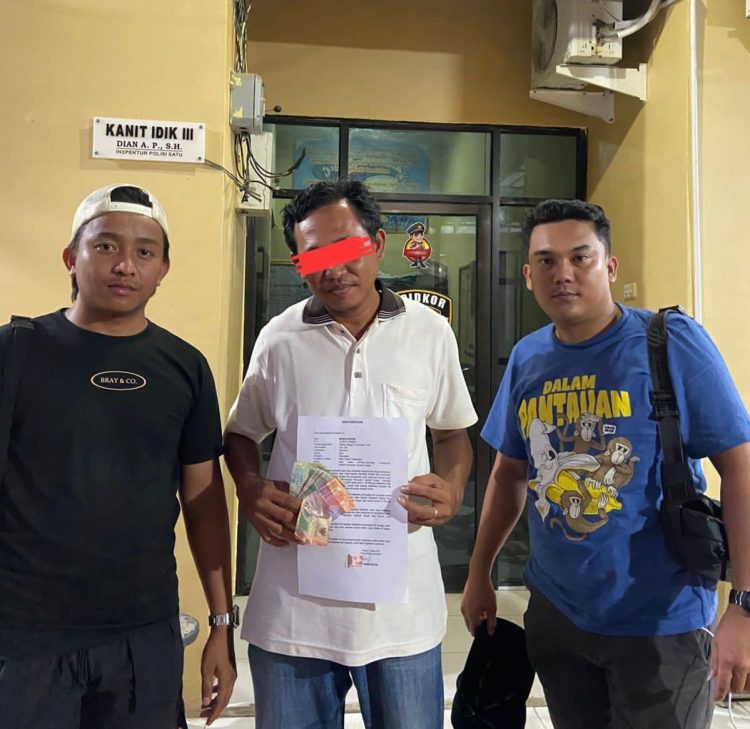 Resahkan Pengunjung, Petugas Parkir Liar Diamankan Sat Reskrim Polres Tapteng