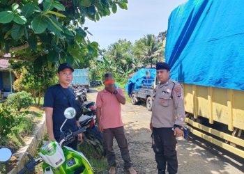 Pungli Parkir Betor Di Pasar, Premanisme Warga Lumut Diamankan Polsek Sibabangun