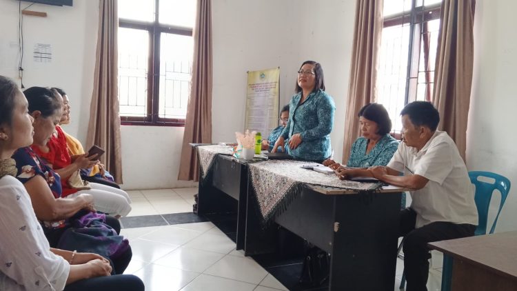 Tim Penggerak PKK Kabupaten Pakpak Bharat Sosialisasikan IVA Test dan Pemeriksaan Payudara Sendiri