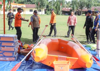 Wali Kota Pematangsiantar Diwakili Sekda Junaedi Sitanggang Menghadiri Gladi Kesiapsiagaan Bencana Kota Pematangsiantar Tahun 2025
