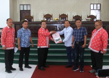 Wali Kota Pematangsiantar Wesly Silalahi Menghadiri Penutupan Rapat Paripurna III DPRD Kota Pematangsiantar terkait LKPj Wali Kota Pematangsiantar TA 2024