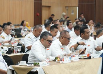 Bupati Pakpak Bharat Hadiri Rakor  Penanganan Jalan dan Jembatan Sumatera Utara 