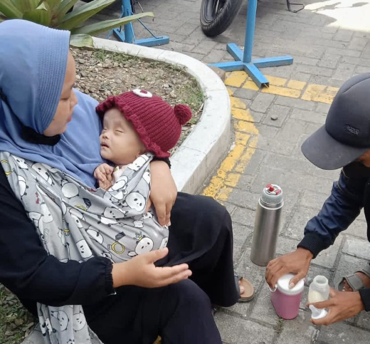 Polisi Peduli Warga Disambut Gerak Cepat Wabup Rianto dan BRI Kisaran Tangani Balita Hidrosefalus
