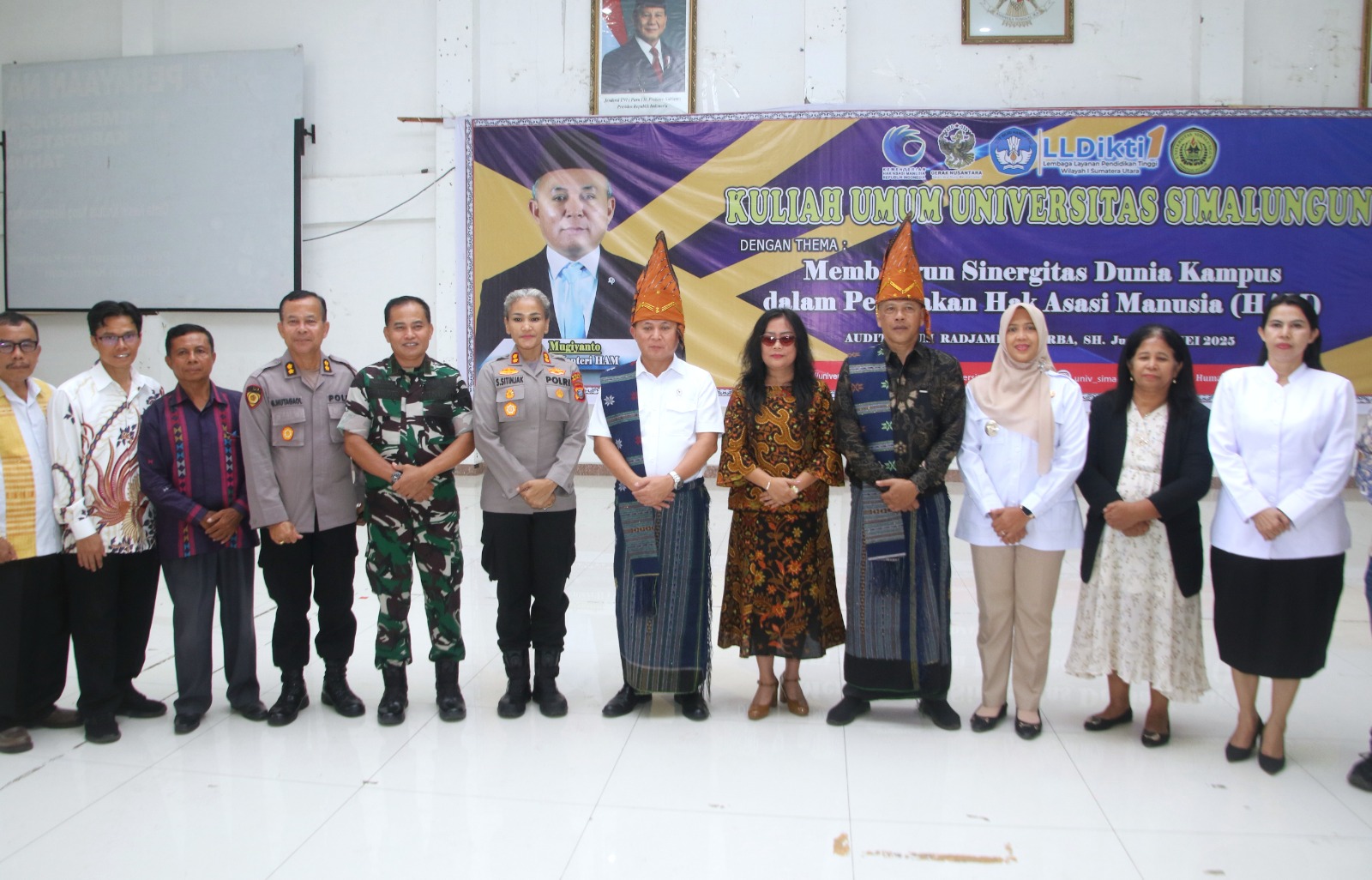 Wali Kota Pematangsiantar Wesly Silalahi Diwakili Herlina Menghadiri Kuliah Umum oleh Wamen HAM di Kampus USI Wali Kota Pematangsiantar Wesly Silalahi Diwakili Herlina Menghadiri Kuliah Umum oleh Wamen HAM di Kampus USI