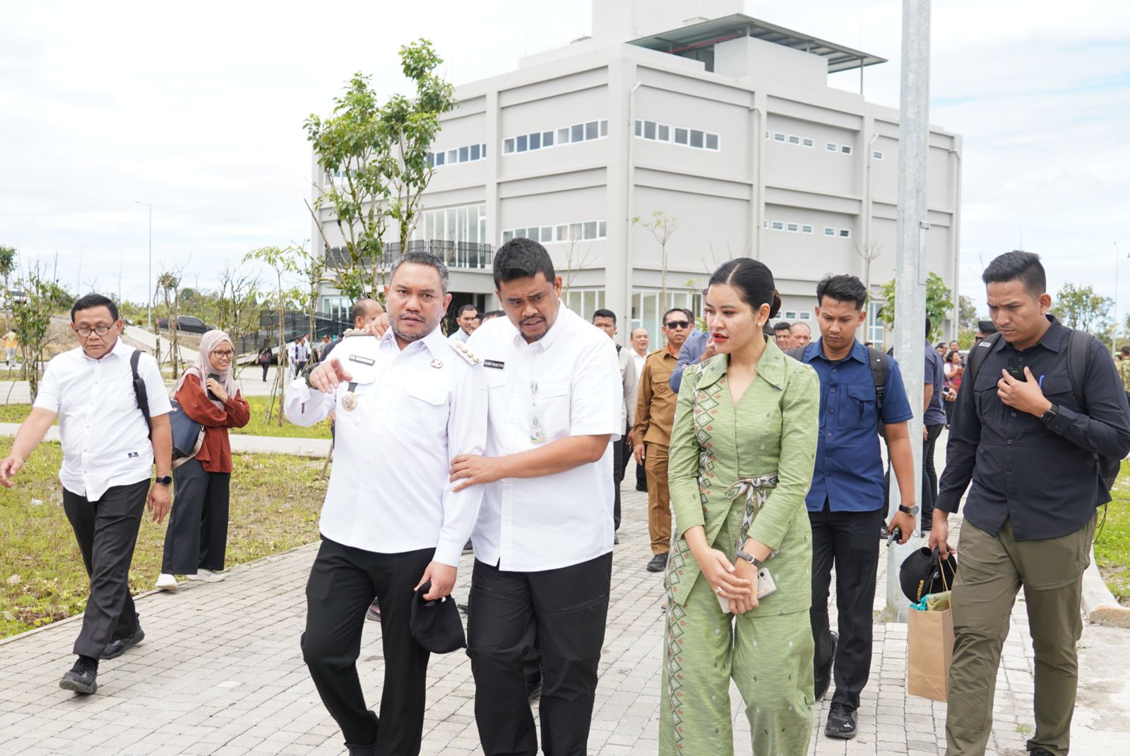 Bupati Pakpak Bharat Franc Bernhard Tumanggor Hadiri Kunker Wakil Presiden RI