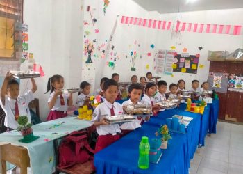 Program Makan Bergizi Gratis Kepada Siswa Mulai Disalurkan di Kota Pematangsiantar