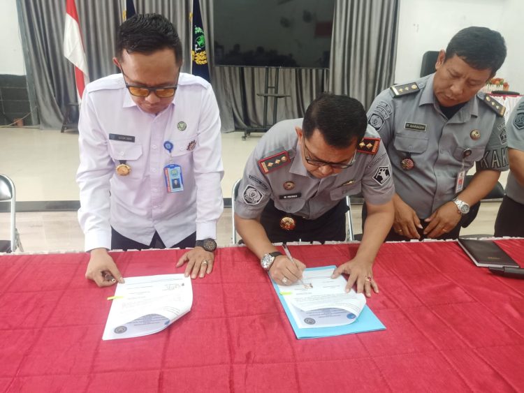 BNN Kota Binjai Tandatangani Perjanjian Kerjasama, 84 Pegawai Lapas Negatif Narkoba