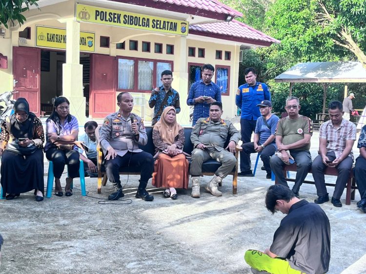 Cegah Aksi Tawuran Polsek Sibolga Selatan Dan Instansi Terkait Kumpulkan Warga