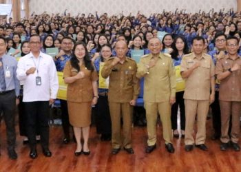 Bupati Simalungun Serahkan 524 SK Pengangkatan CPNS di Lingkungan Pemkab Simalungun Formasi Tahun 2024