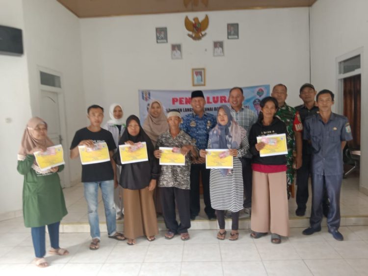 Penyaluran BLT-DD Tahap 1 Kampung Negeri Batin Selama 3 Bulan, Pada 17 April 2025