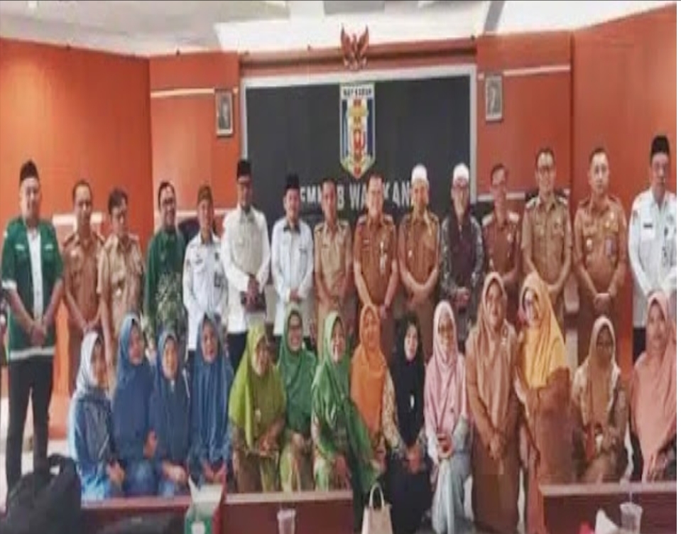 Pemkab Way Kanan Gelar Rapat Persiapan Istighozah HUT Kabupaten Ke-26