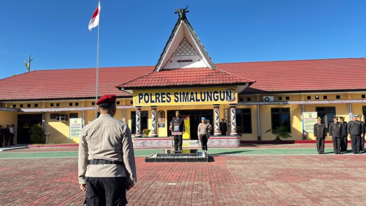 Polres Simalungun Gelar Upacara Peringati Hari Lahir Pancasila, Perkuat Komitmen Pancasilais di Tubuh Polri