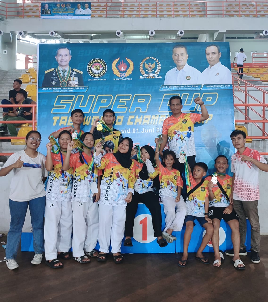Bravo, Tim Taekwondo Pakpak Bharat Berhasil Sabet 3 Medali Emas dan 6 Perak di Ajang Super Cup Taekwondo Championship