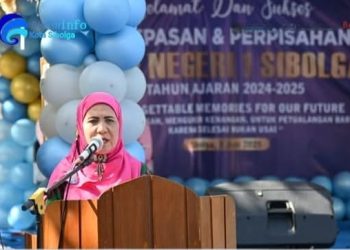 Wali Kota Sibolga Diwakili Staf Ahli Hadiri Perpisahan dan pelepasan Siswa Kelas IX SMP Negeri 1 Kota Sibolga TA 2024/2025 