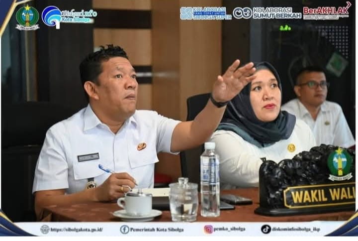 Wakil Wali Kota Sibolga Ikuti Rakor Pembentukan Sekolah Rakyat