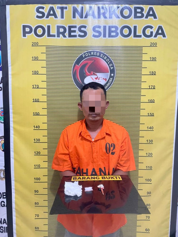 Tim Opsnal Sat Resnarkoba Polres Sibolga, Tangkap Bandar Narkoba